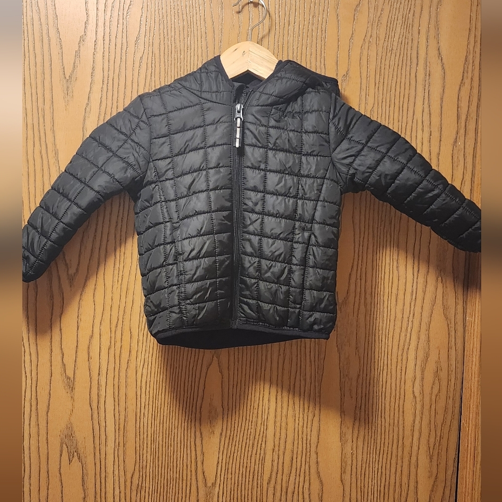 Cat & Jack Black Quilted Jacket